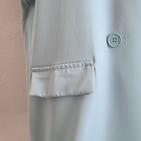 PLUS SIZE SIMPLEE PLUS WOMAN'S BLAZER - Picture 4 of 9